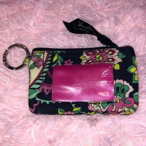 Vera Bradley ID Zip Key Wallet